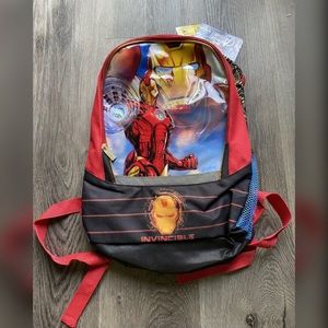 Marvel Iron Man Backpack School Avengers Disney